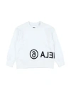 Mm6 Maison Margiela Babies'  Toddler Sweatshirt White Size 6 Cotton, Elastane