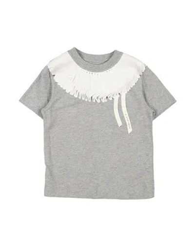 Mm6 Maison Margiela Babies'  Toddler T-shirt Grey Size 6 Cotton