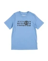 Mm6 Maison Margiela Babies'  Toddler T-shirt Light Blue Size 4 Cotton