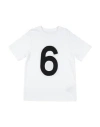 Mm6 Maison Margiela Toddler T-shirt White Size 6 Cotton In White