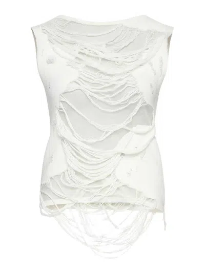 MM6 MAISON MARGIELA TOP - BLANCO