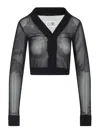 Mm6 Maison Margiela Mm6 By Maison Margiela Black Long Sleeves Top In Black