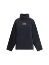 Mm6 Maison Margiela High-neck Drawstring Sweatshirt From The Salomon X Mm6 In Black