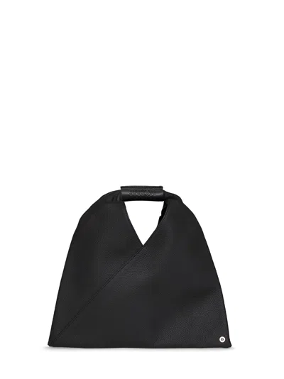 Mm6 Maison Margiela Top Handle Bag In Black
