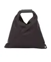 Mm6 Maison Margiela Classic Japanese Medium Top Handle Bag In Black