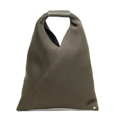 Mm6 Maison Margiela Top Handle Handbag In Brown