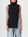 MM6 MAISON MARGIELA TOP MM6 MAISON MARGIELA WOMAN COLOR BLACK,F95139002