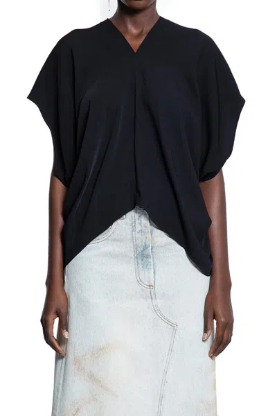 Mm6 Maison Margiela Tops In Black