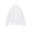 Mm6 Maison Margiela Boxy White Shirt With Avant-garde Extended Panel In Multi
