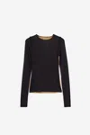 Mm6 Maison Margiela Topwear In Black