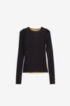 Mm6 Maison Margiela Topwear In Black