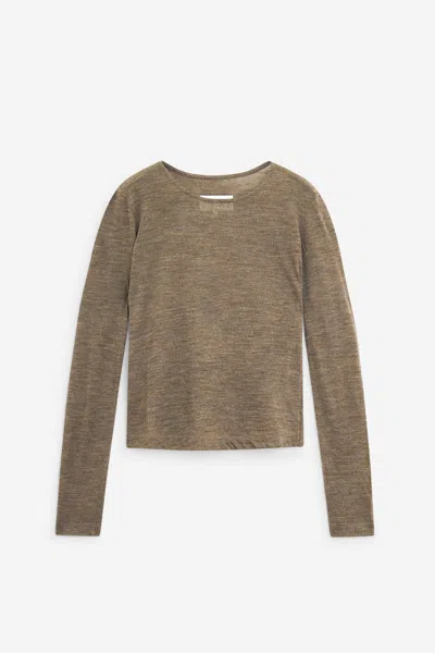Mm6 Maison Margiela Topwear In Brown