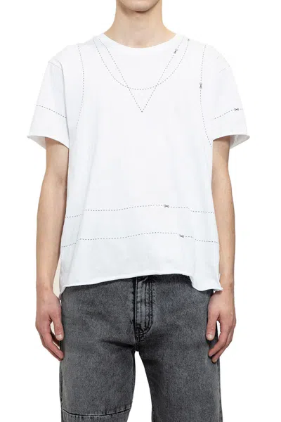 Mm6 Maison Margiela Topwear In White