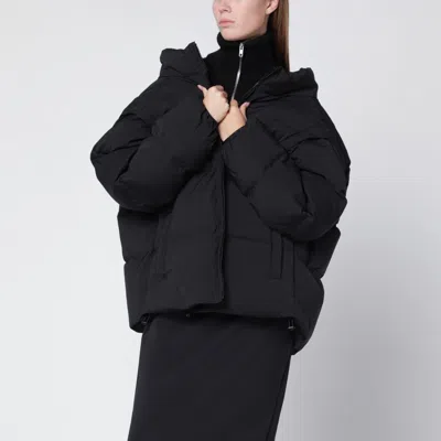 Mm6 Maison Margiela Transformable Padded Black Jacket