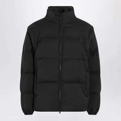 Mm6 Maison Margiela Transformable Padded Black Jacket In Multi