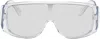 Mm6 Maison Margiela Transparent Acetate Sunglasses In Transparent