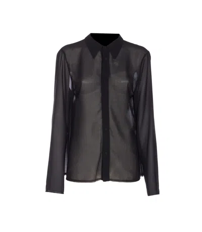 MM6 MAISON MARGIELA TRANSPARENT SHIRT