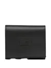 Mm6 Maison Margiela Trifold Wallet In Black