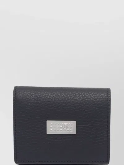 Mm6 Maison Margiela Trifold Wallet Featuring Numeric Design