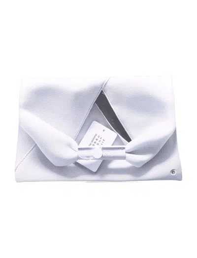 Mm6 Maison Margiela Trompe L'oeil Japanese Pochette In White