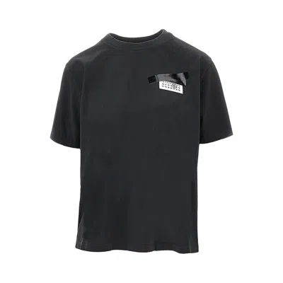 MM6 MAISON MARGIELA TROMPE L'OEIL PRINT LABEL T-SHIRT