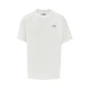 Mm6 Maison Margiela Trompe L'oeil Print Label T-shirt In White