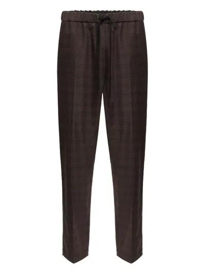 Mm6 Maison Margiela Trousers In Brown