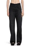 Mm6 Maison Margiela Trousers In Black