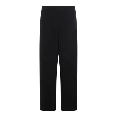 Mm6 Maison Margiela Trousers In Black