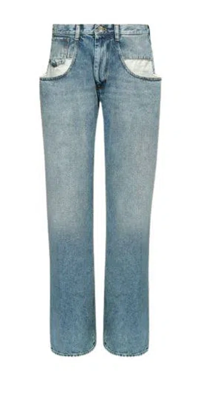 Mm6 Maison Margiela Trousers In Blue