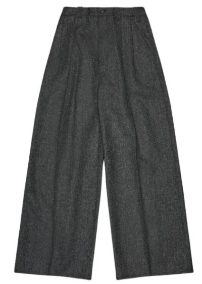 Mm6 Maison Margiela Trousers In Gray