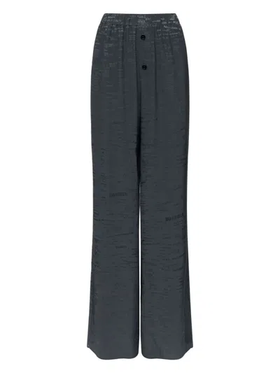 Mm6 Maison Margiela Trousers In Gray