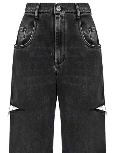 Mm6 Maison Margiela Trousers In Brown