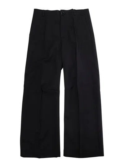 Mm6 Maison Margiela Kids' Trousers Unisex In Black