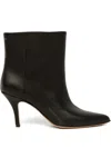 Mm6 Maison Margiela Pointed Toe Stiletto Heel Ankle Boot In Black