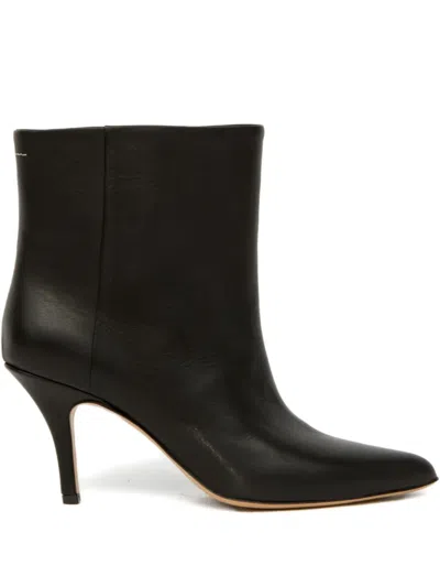 MM6 MAISON MARGIELA TRUNK LEATHER BOOTS