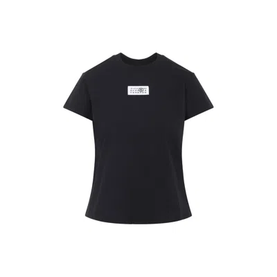 Mm6 Maison Margiela Tshirt In Black