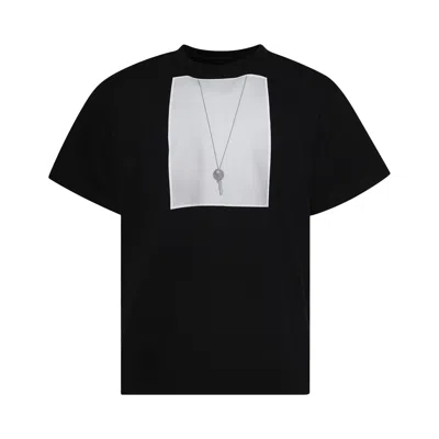 Pre-owned Mm6 Maison Margiela T-shirt 'black' | Men's Size M