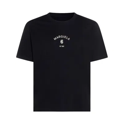 Pre-owned Mm6 Maison Margiela T-shirt 'black' | Men's Size M