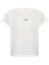Mm6 Maison Margiela Numeric Cotton Jersey T-shirt