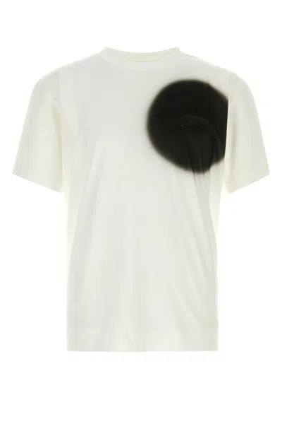 MM6 MAISON MARGIELA MM6 MAISON MARGIELA WHITE COTTON T-SHIRT