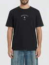 Mm6 Maison Margiela Signature Embroidered Logo Graphic T-shirt In Black