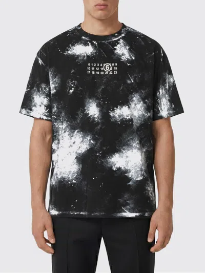 Mm6 Maison Margiela T-shirts And Polos Black