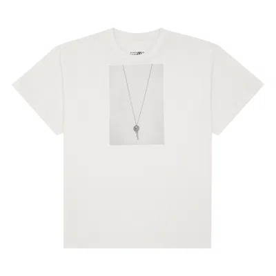 Pre-owned Mm6 Maison Margiela T-shirt 'off White' | Men's Size S