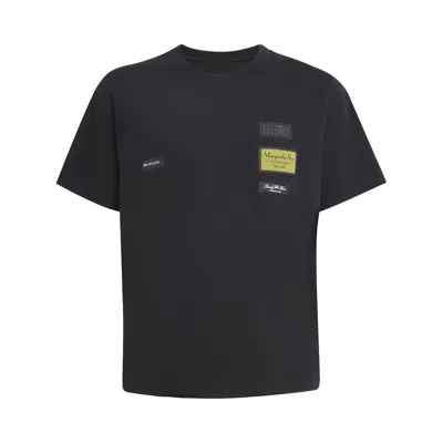 Pre-owned Mm6 Maison Margiela T-shirt With Labels 'black' | Men's Size M