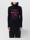 Mm6 Maison Margiela High Neck Top Lycra