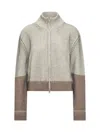 Mm6 Maison Margiela Turtleneck Sweater In Beige