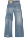 Mm6 Maison Margiela Twist Jeans In Blau