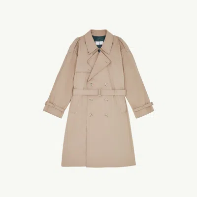 MM6 MAISON MARGIELA TWIST TRENCH COAT