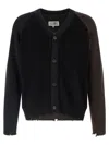 Mm6 Maison Margiela Colorblock Cardigan Color Block